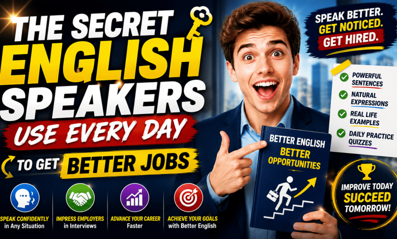 The Secret English Speakers Use Every Day to Get Better Jobs