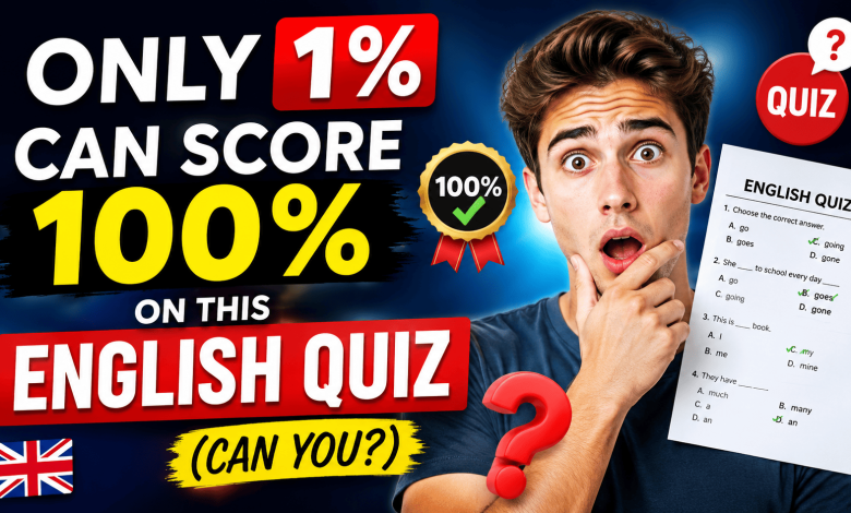Only 1% Can Score 100% on This English Quiz (Can You?)