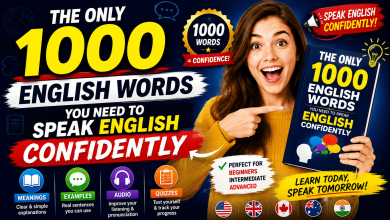 The Only 1000 English Words You Need to Speak English Confidently