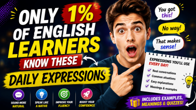 Only 1% of English Learners Know These Daily Expressions